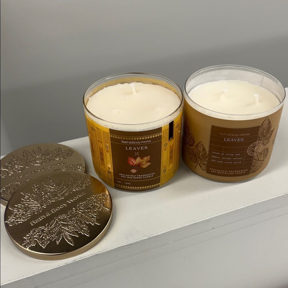Bath & Body Works 3-Wick Candle Bundle • New • Missing Wicks - For Candle Warmer